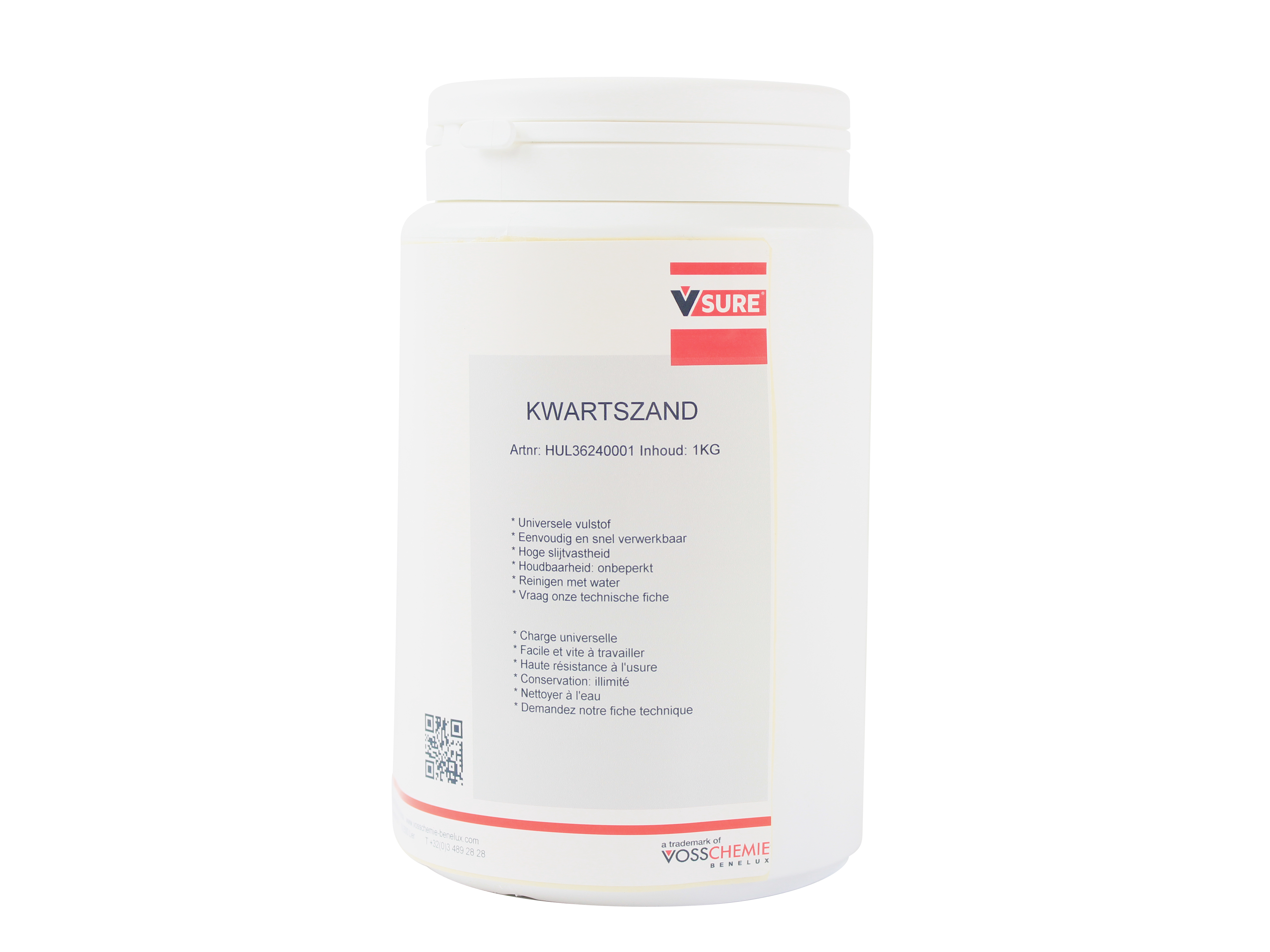 Sable de quartz/sable argenté - Charge pour résine synthétique 25 kg